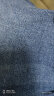 京东京造 男士弹力直筒牛仔裤 四季休闲商务百搭男大码 中蓝 34 实拍图