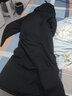 君羽户外羽绒服情侣长款过膝鹅绒服男女800蓬加厚加拿大派克服 D52075 黑色—男女款 2XL 推荐女166-180斤/男186-210斤 实拍图