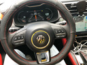 名爵6方向盘套真皮名爵ZS全新名爵5名爵3锐行MG-GT锐腾GS领航MG6名爵HS专用新能源20款7 D型黑色红线 牛皮方向盘套 实拍图