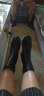 富贵鸟（FUGUINIAO）女靴高跟靴女冬季加绒保暖中筒靴粗跟靴子女 JDZG99P693CC 黑色 37 晒单实拍图
