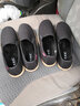 布舍元老北京布鞋男传统透气中老年舒适爸爸老人鞋 81X-9601冬季加棉43 实拍图