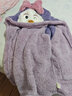多妙屋儿童睡衣秋冬女童珊瑚绒套装法兰绒亲子家居服 99090紫色 160cm  实拍图