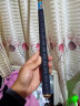 朝宇（ZHAOYU） 鱼竿缠把带手把套硅胶把套热缩管钓鱼手把缠绕带把手吸汗带防滑 黑色 圆直径25mm 长度1米 实拍图