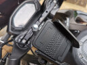 摩多狼MOTOWOLF摩托车手机支架带充电全铝合金属夹防水防震后视镜座款导航架可旋转装备配件 实拍图
