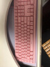斗鱼（DOUYU.COM） 游戏键盘有线USB机械手感键盘鼠标套装背光台式电脑笔记本家用办公打字 粉色-白光【单键盘】 实拍图