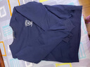 JEEP SPIRIT卫衣男春秋新品男士大码纯色长袖圆领T恤运动休闲时尚棉质 春秋款 深蓝  7604 XL （建议125-145斤） 实拍图