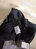 乔丹QIAODAN运动裤女新款收口小腿梭织裤休闲卫裤 黑色 3XL (115) 185/3XL 实拍图