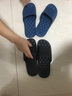 邦有道拖鞋男士蓝色防臭浴室制式静音无声音洗澡防滑家用日系踩屎感凉拖 海蓝 40-41 （适合39-40尺码） 实拍图