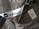 安睡宝（SOMERELLE） 七孔被子 被芯 大豆纤维被褥 抗菌学生宿舍床褥 轻奢灰（7孔抗菌春秋款） 150*215cm 实拍图