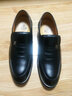 老人头皮鞋男冬季男士商务正装鞋透气真皮男鞋舒适皮鞋内增高款男鞋 四季款-平跟-黑色 38 实拍图