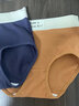 雅鹿4条内裤女士纯棉档无痕抗菌少女生运动短裤大码性感秋冬三角裤 【黑色+灰色+橙色+深蓝】 4条 M 建议80-100斤 实拍图