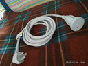 CABLE CREATION一绳电源延长线10A2插/3插弯头插座拖线板插线板新国标3C认证公对母延长线热水器空调电源连接线 【3插弯头】10A转10A延长线-白色 3米 实拍图