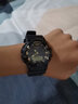 卡西欧（CASIO） 手表 防水黑金太男表 多功能夜光双显电子表 运动学生手表 HDC-700-9A 十年电力+百米防水 实拍图