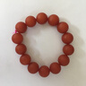 彩荷云南保山红色手串柿子红手串男女款石英岩处理 13mm手串 实拍图
