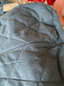 美标新款三层加厚夹棉纯棉睡衣套装男秋冬保暖可外穿全棉软棉棉家居服 灰蓝（三层加厚夹棉） 2XL (180) 实拍图