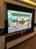 新尔坚果电动投影幕布家用支持3D/4K无线遥控自动升降电动幕布高清抗光壁挂幕通用电动屏幕 92英寸16:9白玻纤旗舰版 实拍图
