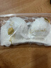 雅姿花白色内衣女无钢圈小胸聚拢胸罩调整型收副乳性感蕾丝纯欲少女文胸 白色套装 M 34/75(AB通杯约2.5CM) 实拍图