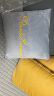 南极人（Nan Ji ren）抱枕被子折叠二合一两用牛奶绒毯子办公室午睡枕头沙发汽车载靠枕 灰色（水晶绒毛巾绣） 50x50cm（大号展开145*190cm） 实拍图