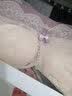 创颜【2件】无钢圈内衣女蕾丝无痕聚拢收副乳防下垂文胸罩礼盒包装 紫色+红色(2件) 75C 【丰满胸型】 实拍图