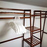 竹艺佳（ZHUYIJIA） 简易衣帽架卧室衣服架收纳架落地挂衣架置物架层架楠竹衣服架子 实拍图