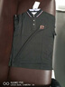 蓝之旺 工作服定制印字印logo夏季工衣男短袖polo文化衫t恤订做4S店工装 B款【32支冰丝棉200g凉感】藏青 XL 实拍图
