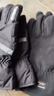 探路者（TOREAD）滑雪手套 24秋冬男女通用防风防寒保暖手套TELLCM90725黑色XL 实拍图