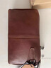 ANDSEEYOU品牌 商务男士手包 复古手拿包 植鞣皮长款钱包 休闲大容量手机包 头层牛皮手抓包 咖啡色 实拍图