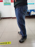 JEEP吉普牛仔裤男秋冬厚款男士宽松大码牛仔长裤子弹力中腰休闲裤男裤 A319蓝色 42 码 3尺2腰围 实拍图