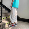 鲁宾克裤子男春夏季宽松束脚裤美式潮牌显瘦卫长裤潮流百搭运动休闲裤男 (两件装)黑色+灰色 L (建议体重110-120斤) 实拍图