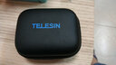 TELESIN 适配GoPro12收纳包适用gopro11 10 9 8配件收纳运动相机包迷你便携保护包电池内存卡数据线收纳 蓝色 实拍图