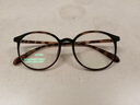 share talent超轻tr90近视眼镜框男女学生防蓝光圆框复古黑框镜架专业可配度数 C7磨砂豹纹 镜框送0度防蓝光(免费配400度内) 实拍图