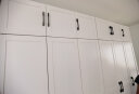 金经金属钢制北欧简约衣柜家用卧室收纳小户型组合衣橱长2.4米六门款式一 实拍图