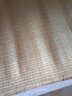 相思桐  凉席纯草席加厚白麻筋宁波草席单身宿舍老式1.2米0.9米1.5米 特密加厚红边款 0.9米宽*1.95米长 实拍图