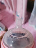 吉田久森配硅胶宽口可么多么奶瓶转变饮水吸嘴一体式鸭嘴吸管配件重力球 鸭嘴吸管+饮水嘴吸管 实拍图