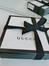 古驰（GUCCI）经典款男士对折牛皮钱包 古奇蜜蜂图案短款钱夹皮夹 时尚大牌男包 黑色【配礼盒】523664 尺寸：长11*宽3*高9cm 实拍图
