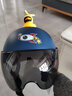 淮夏儿童头盔3C安全帽男孩女孩3-16岁可爱宝宝小孩学生电动车头盔四季 粉色才女7-16岁+小鸭子 均码 实拍图