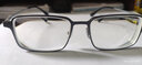 依视路（ESSILOR） 新款商务男镜架时尚潮流镜框女配依视路镜片近视定制眼镜 TR90-全框-1021BK-黑色 镜框+依视路膜岩非球面1.67现片 实拍图