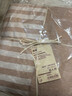 MUJI 棉天竺 被套 床上用品 被罩单件被单纯棉全棉 混粉色×混粉色条纹 双人用 200cm*230cm 用 实拍图