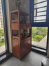 古尚古红木家具非洲花梨（学名：刺猬紫檀）矮书柜新中式书架客厅全实木茶水柜餐边柜置物架展示架 60小置物架 长60宽32高126 实拍图