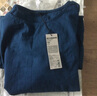 无印良品 MUJI IDEE 女式 套头长袖连衣裙 GAC32C2A 裙子 多巴胺 深蓝色 均码 实拍图