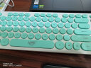 科普斯机械手感有线USB静音键盘鼠标套装笔记本电脑办公家用可爱女生 白蓝色朋克键盘 晒单实拍图