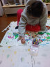 弥鹿（MiDeer）儿童4米涂色画卷可贴墙重复撕贴宝宝绘画纸涂鸦填色卷纸幼儿园 4米画卷-奇异恐龙国（可撕贴） 晒单实拍图