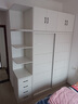 伊意【可定制】伊意衣柜实木质推拉门卧室移门大衣橱简易家用储物柜子 实拍图