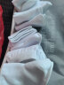 浪莎纯白色纯棉袜子女中筒袜学生棉袜全棉长袜舒适白色女袜6双装 晒单实拍图