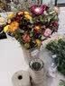 爱满干花 真花 云南麦杆菊花小雏菊天然风干花束摆设插花网红装饰摆件 麦秆菊彩色40朵+草+随机草编花篮 干树枝 实拍图
