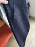 摩誉休闲裤男夏季薄款中国风冰丝速干弹力松紧腰长裤韩版直筒潮男裤子 蓝色+蓝色 2条装 31（2尺4适合125-135斤） 实拍图