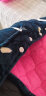 特丝格斯（TSGS）睡衣女冬季加厚套装珊瑚绒三层夹棉衣加绒加大码法兰绒保暖家居服 2100紫色 M-（三层加厚夹棉） 晒单实拍图
