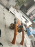 钓哈哈（Diaohaha） 便携插节冰钓竿套组短节冬钓竿渔轮筏钓迷你钓鱼竿海钓大导环 0.6m 硬稍单杆+微铅轮套装(筏60B) 实拍图