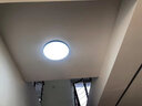 馨悠洁led三防吸顶灯超薄圆形防水卫生间浴室阳台卧室厨卫灯过道走廊灯 【雅白】28cm  24瓦 适10m² 实拍图