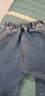 童偎童装女童裤子秋装儿童牛仔阔腿裤中大童小女孩春秋加绒休闲厚棉裤 蓝色加绒冬款 160 码 建议身高150cm左右 实拍图